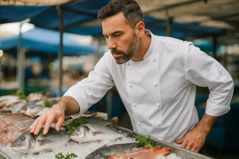 Come scegliere il pesce fresco al mercato? Consigli pratici dagli chef del golfo