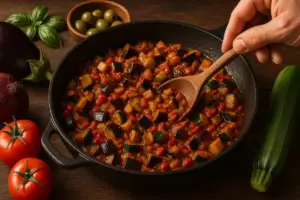 Come si prepara la vera caponata siciliana? Scopri il passaggio chiave per il gusto perfetto