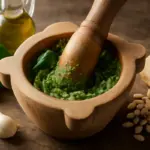 Qual è il vero segreto del pesto genovese? Scopri la tecnica che fa la differenza