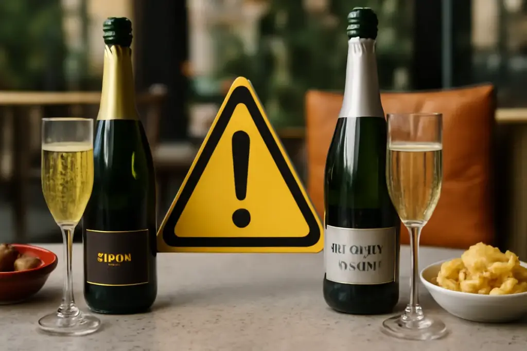 Differenza tra spumante brut e extra dry per l’aperitivo: il rischio sottovalutato nella scelta