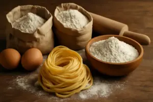 Quali farine usare per la pasta all’uovo? Il dettaglio tecnico che evita impasti duri o molli