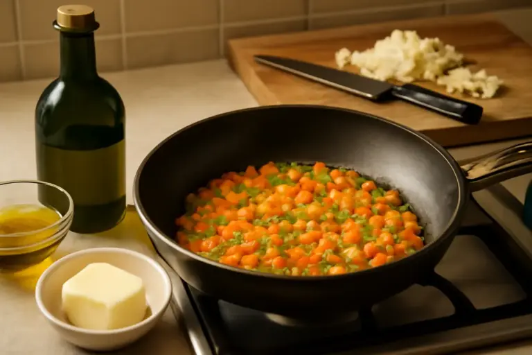 Olio extravergine o burro per il soffritto? L’alternativa che esalta i sapori senza appesantire