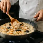 Risotto ai frutti di mare: la tecnica degli chef per ottenere una mantecatura impeccabile