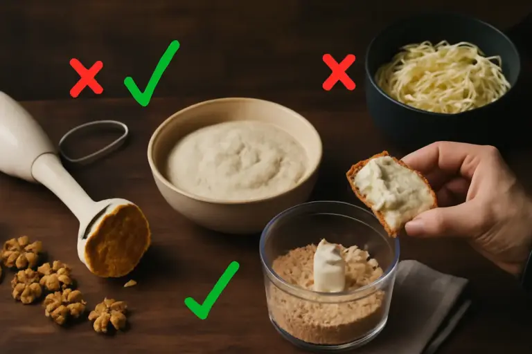 Quali sono gli errori più frequenti nella preparazione della salsa di noci? Ecco come evitarli facilmente