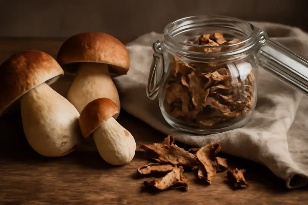Funghi porcini freschi o secchi: quando scegliere uno o l’altro per intensificare il profumo di ogni piatto