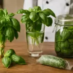 Come conservare al meglio il basilico fresco? Le tecniche degli chef per non perderne l’aroma