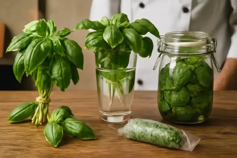 Come conservare al meglio il basilico fresco? Le tecniche degli chef per non perderne l’aroma