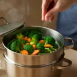 Quando salare le verdure al vapore? Il momento esatto garantisce più gusto e meno acqua