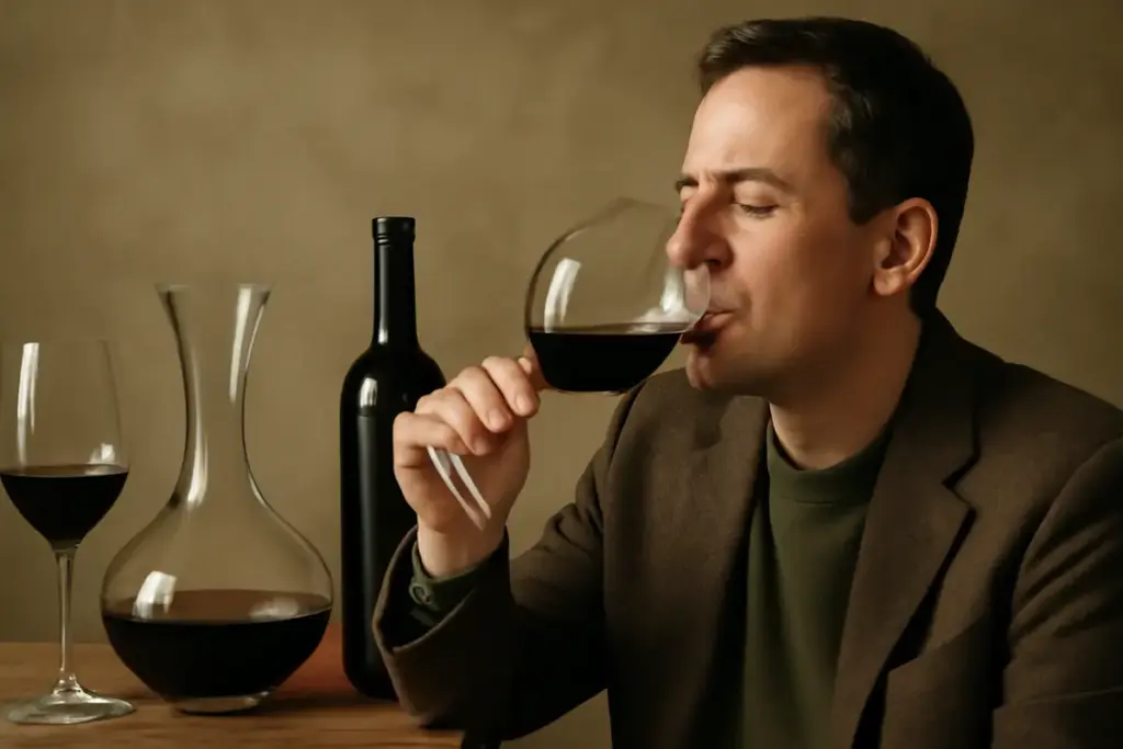 Qual è l’effetto del decanter sui vini rossi corposi? Il miglioramento che puoi percepire già al primo assaggio
