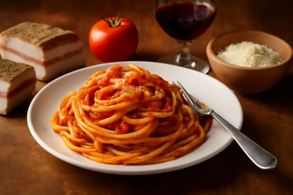 Amatriciana perfetta: la scelta tra guanciale o pancetta per un equilibrio di gusto secondo i ristoratori storici
